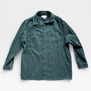 ban.do Teal Men's corduroy Shirt Jacket